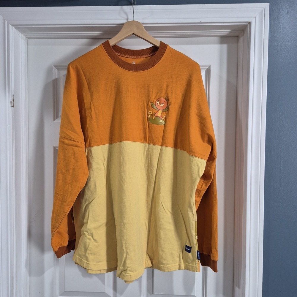 Disney Parks Spirit Jersey Adult XXL Orange Bird Epcot Flower Festival *Flaws!